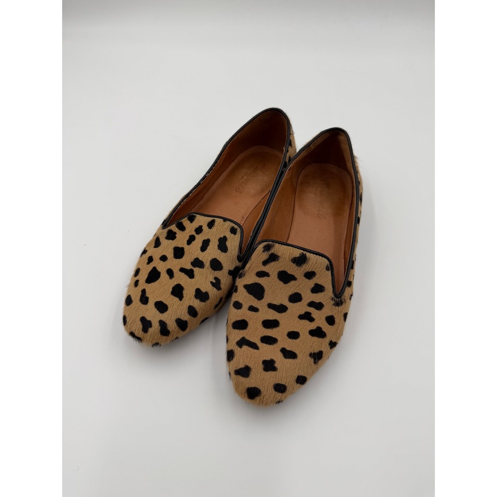 Madewell The Teddy Loafers Leopard Print Calf Hair